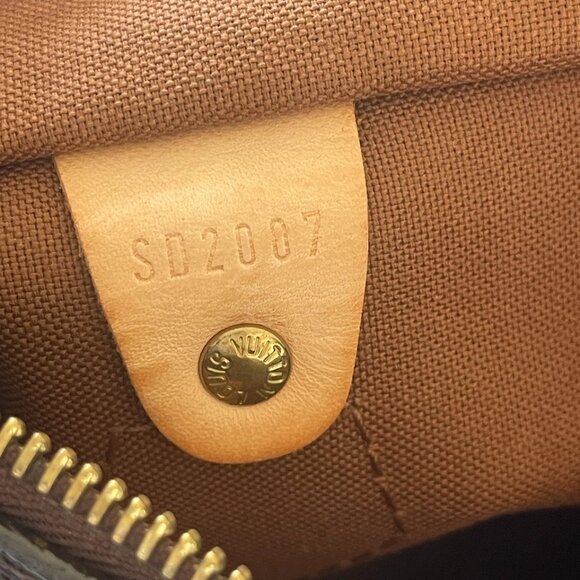 LOUIS VUITTON Monogram Speedy 25 VINTAGE - Picture 15 of 15